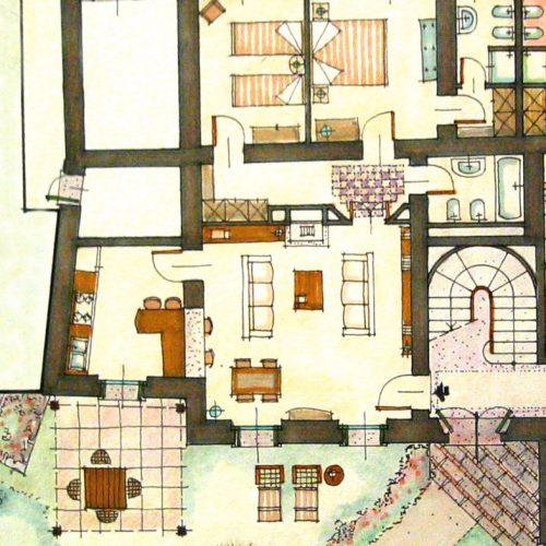 Apartment 1 – ground floor with private garden