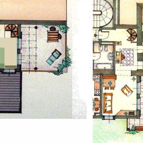 Appartamento 8 – attico su due livelli